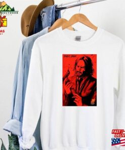 John Wick 4 Baba Yaga T Shirt Keanu Reeves Shirt Unisex Sweatshirt 4