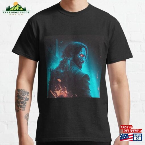 John Wick Chapter 4 Jw4 Movie March 2023 Classic T-Shirt