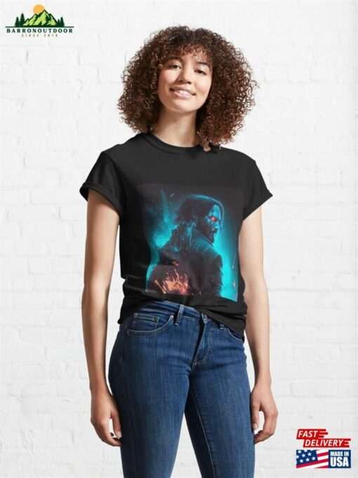 John Wick Chapter 4 Jw4 Movie March 2023 Classic T-Shirt