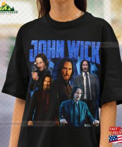 John Wick Chapter 4 Vintage T-Shirt Movie 2023 Sweatshirt Keanu Reeves Bootleg Rap Tee Unisex Hoodie John Wick Chapter 4 Vintage T-Shirt Movie 2023 Sweatshirt Keanu Reeves Bootleg Rap Tee Unisex Hoodie