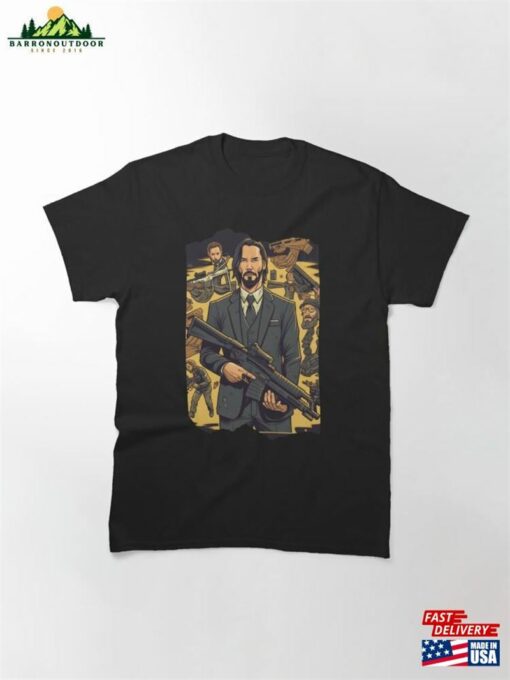 John Wick Movie Classic T-Shirt Hoodie Unisex