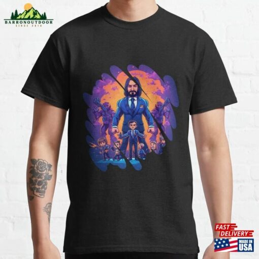 John Wick Movie Classic T-Shirt Unisex Sweatshirt