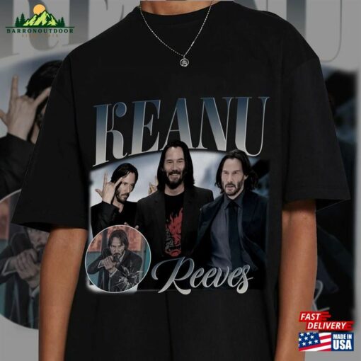 John Wick Movie Keanu Reeves Vintage 90S T-Shirt Shirt Sweatshirt Classic Hoodie