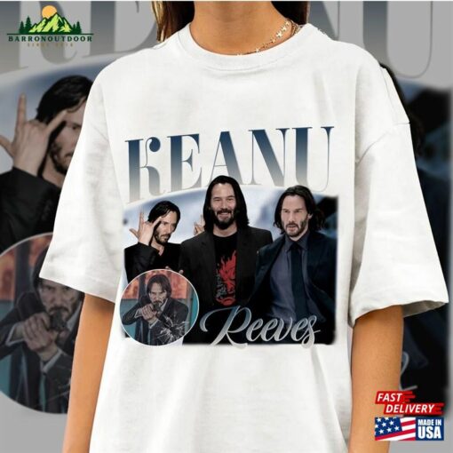 John Wick Movie Keanu Reeves Vintage 90S T-Shirt Shirt Sweatshirt Classic Hoodie