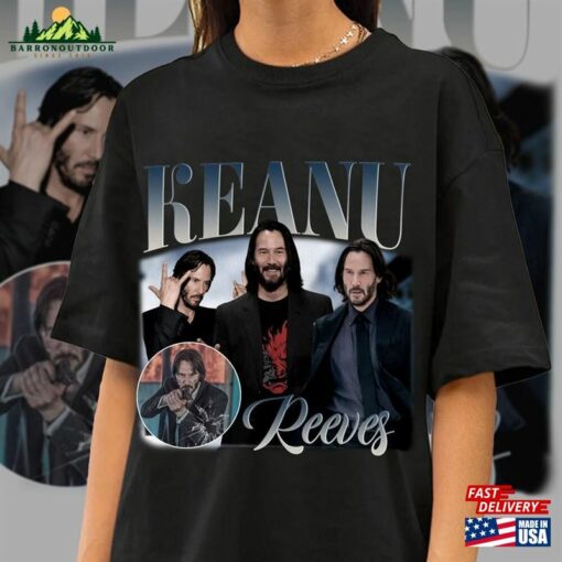 John Wick Movie Keanu Reeves Vintage 90S T-Shirt Shirt Sweatshirt Classic Hoodie