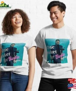 John Wick One Ticket For Barbie Now T Shirt Cool Funny T-Shirt Classic John Wick One Ticket For Barbie Now T Shirt Cool Funny T-Shirt Classic