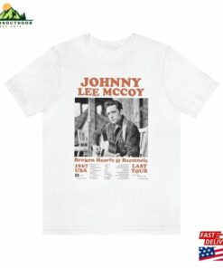 Johnny Lee Mccoy Heartbreaks And Barstools 1967 Tour T-Shirt Hoodie Classic Johnny Lee Mccoy Heartbreaks And Barstools 1967 Tour T-Shirt Hoodie Classic