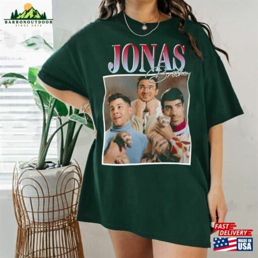 Jonas Brothers Vintage Tee 90S Joe Concert 2023 Retro Unisex Gift Sweatshirt T-Shirt