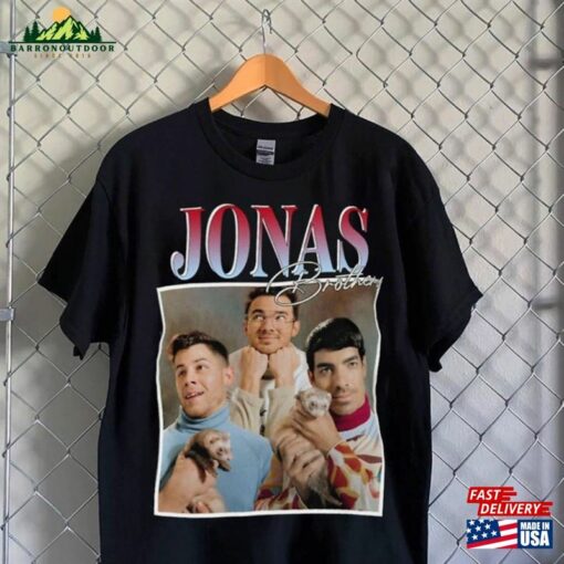 Jonas Brothers Vintage Tee 90S Joe Concert 2023 Retro Unisex Gift Sweatshirt T-Shirt