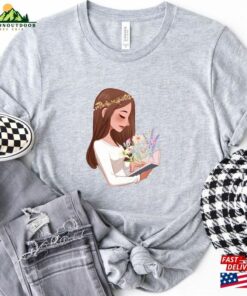 Just A Girl Who Loves Books Shirt Book Lover Reading Sweatshirt Unisex 3