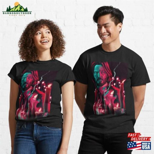 Jw4 John Wick Chapter 4 T-Shirt Unisex