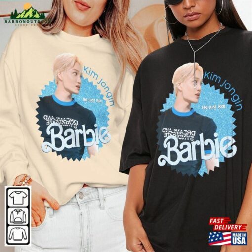 Kai Kpop Shirt Exo Sweatshirt Barbie Vintage Retro Graphic Tee Music Unisex Gifts Fan Hoodie