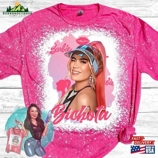 Karol G Bichota Barbie Bleached T-Shirt Sweatshirt Unisex