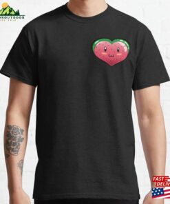 Kawaii Watermelon Heart Classic T-Shirt Sweatshirt Hoodie