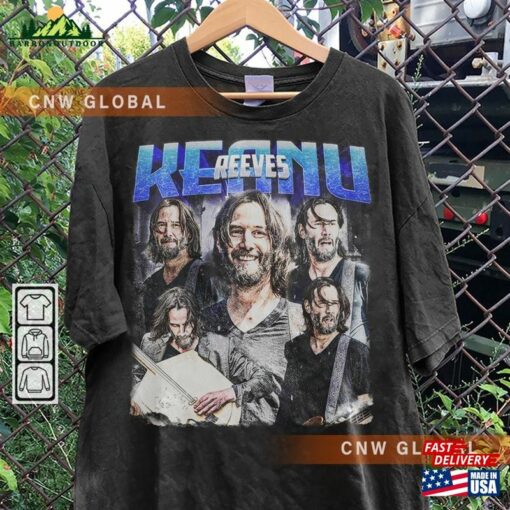 Keanu Reeves Movie Shirt Dogstar Band 90S Y2k Vintage Retro Bootleg Sweatshirt T-Shirt Classic