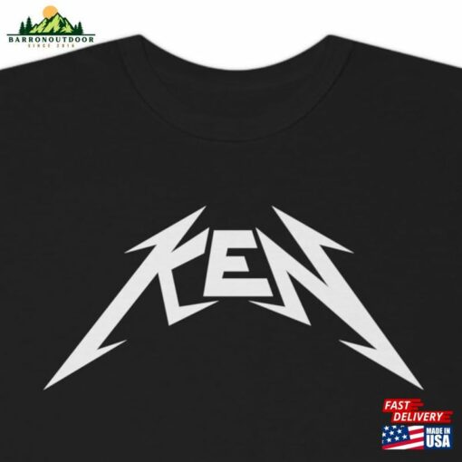 Ken Barbie Metallica Band Tee Unisex Movie 2023 Kenergy Short Sleeve T-Shirt Sweatshirt Hoodie