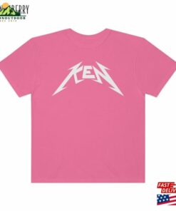Ken Barbie Metallica Band Tee Unisex Movie 2023 Kenergy Short Sleeve T Shirt Sweatshirt Hoodie 3