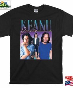 Kenau Reeves Homage Film Star Movie Icon T-Shirt Hoodie Hoody S M L Sweatshirt