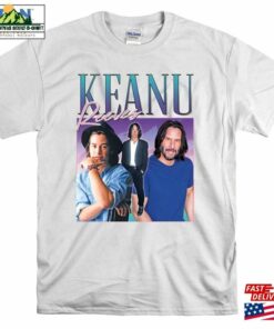 Kenau Reeves Homage Film Star Movie Icon T-Shirt Hoodie Hoody S M L Sweatshirt