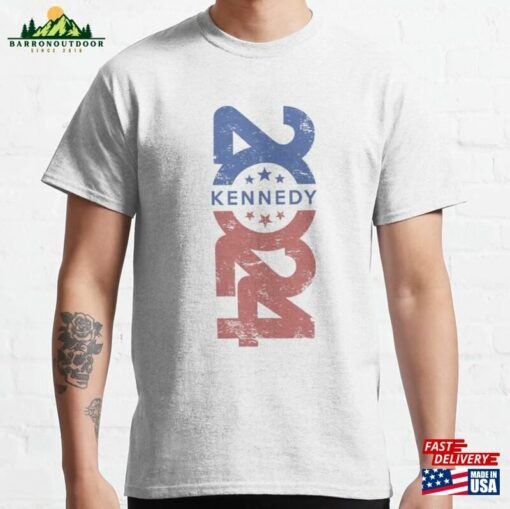 Kennedy 2024 Rfk Jr Fr President Classic T-Shirt Sweatshirt Hoodie