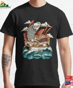 Koi Fish Ramen Classic T-Shirt Unisex Koi Fish Ramen Classic T-Shirt Unisex