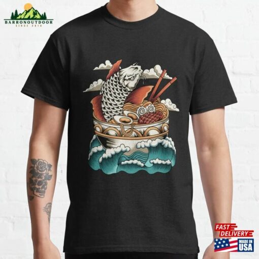 Koi Fish Ramen Classic T-Shirt Unisex