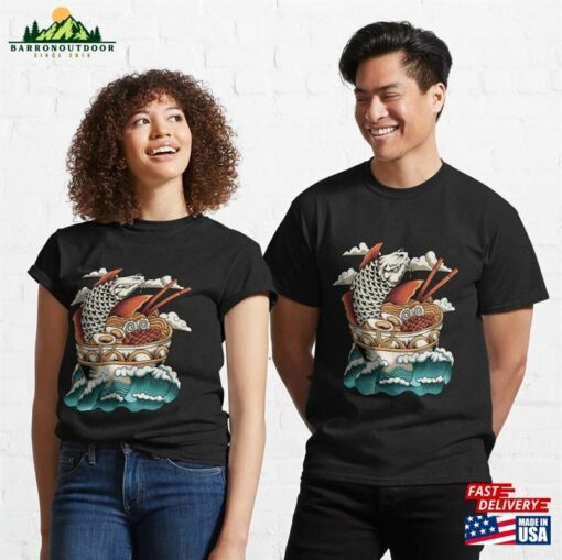 Koi Fish Ramen Classic T-Shirt Unisex