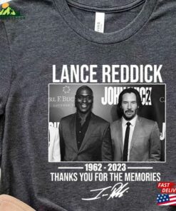 Lance Reddick Rest In Peace Shirt Fan T-Shirt Thank You For The Memories 1962 Classic