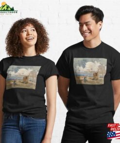 Landscape With Gypsies And Wagon Classic T-Shirt Hoodie
