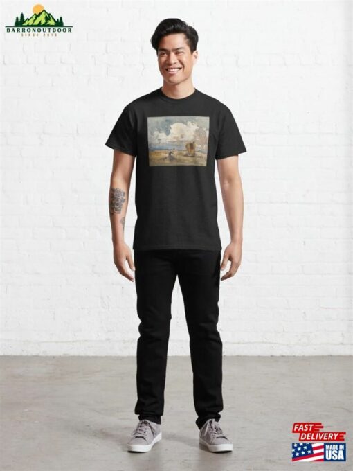 Landscape With Gypsies And Wagon Classic T-Shirt Hoodie