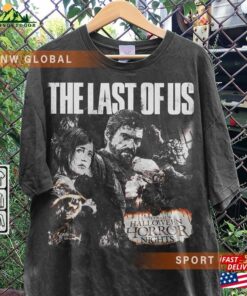 Last Of Us Movie Shirt Halloween Horror Nights 2023 The Vintage 90S Y2k Classic Hoodie