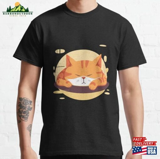 Lazy Cat Classic T-Shirt Unisex