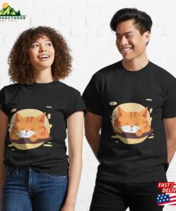Lazy Cat Classic T-Shirt Unisex 2 Lazy Cat Classic T Shirt Unisex 3