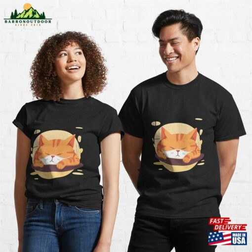 Lazy Cat Classic T-Shirt Unisex