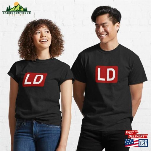 Ld Initials Classic T-Shirt Unisex