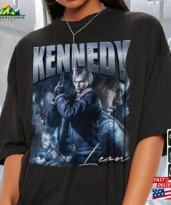 Leon Kennedy Vintage Shirt Resident Evil Series 2 4 Retro 90S Style Sweatshirt T-Shirt 2 Leon Kennedy Vintage Shirt Resident Evil Series 2 4 Retro 90S Style Sweatshirt T Shirt 3