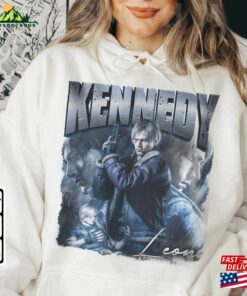 Leon Kennedy Vintage Shirt Resident Evil Series 2 4 Retro 90S Style Sweatshirt T-Shirt 3 Leon Kennedy Vintage Shirt Resident Evil Series 2 4 Retro 90S Style Sweatshirt T Shirt 4