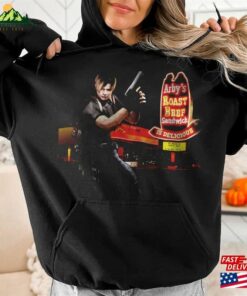 Leon Kennedy Vintage Sweatshirt Resident Evil Series 2 4 Retro 90S Style T-Shirt Unisex 2 Leon Kennedy Vintage Sweatshirt Resident Evil Series 2 4 Retro 90S Style T Shirt Unisex 3