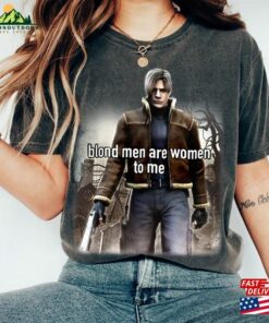 Leon Kennedy Vintage T-Shirt Resident Evil Series 2 4 Retro 90S Style Sweatshirt Hoodie