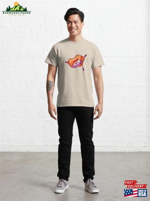 Lesbian Pride Teeth Classic T-Shirt Unisex