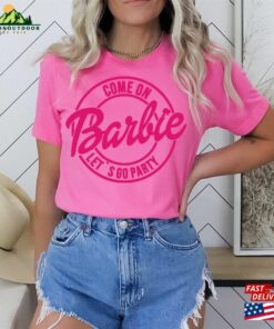 Let’S Go Party Tee Pink Hoodie Sweatshirt Let’S Go Party Tee Pink Hoodie Sweatshirt