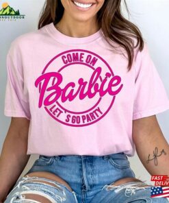 Let’S Go Party Tee Pink Hoodie Sweatshirt