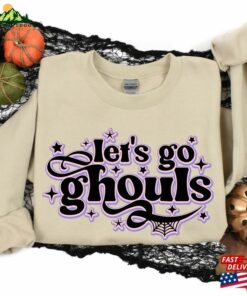 Lets Go Ghouls Shirt Vintage Halloween Retro Fall Tee T-Shirt Unisex 2 Lets Go Ghouls Shirt Vintage Halloween Retro Fall Tee T Shirt Unisex 3