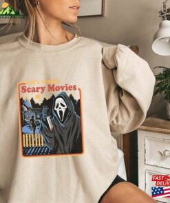 Let’s Watch Scary Movies Sweatshirt Scream Hoodie Unisex