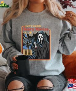 Let's Watch Scary Movies Sweatshirt Scream Hoodie Unisex 2 Lets Watch Scary Movies Sweatshirt Scream Hoodie Unisex 3