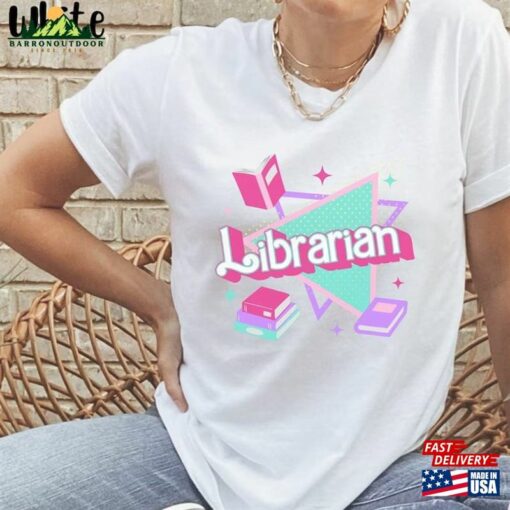 Librarian Barbie T-Shirt School Shirt Classic Hoodie