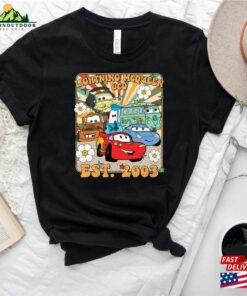Lighting Mcqueen Co Est 2023 Shirt Disney Cars T-Shirt Classic Lighting Mcqueen Co Est 2023 Shirt Disney Cars T-Shirt Classic