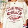 Lightning Mcqueen Shirt Vintage Disney Comfort Colors Pixar Cars Hoodie Unisex