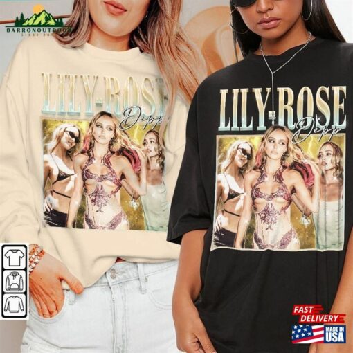 Lily Rose Depp Movie Shirt Jocelyn The Idol 90S Y2k Vintage Retro Bootleg Sweatshirt Classic