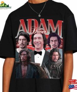 Limited Adam Driver Vintage T-Shirt Actor Movie 2023 Shirt Retro Classic Tee Sweatshirt
